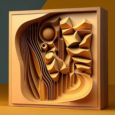 3D model Alvar Aalto (STL)